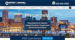 Desktop Screenshot of nicholllaw.com